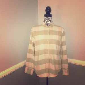 GAPBody Collar Button Up PJ Shirt!